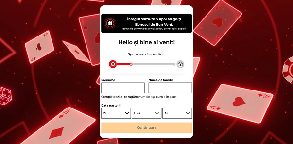 Interfața 32 Rosu Casino cu bonusuri evidențiate